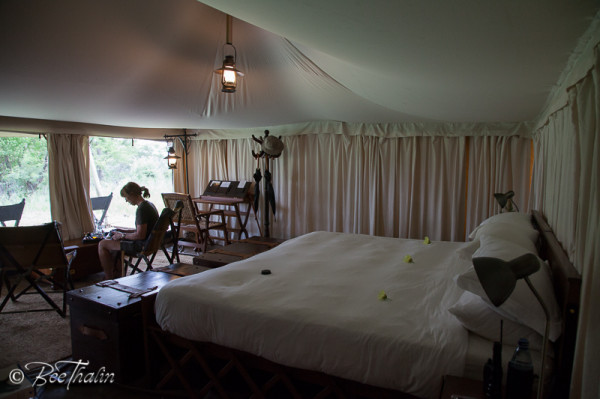 Pioneer tent camp, tanzania