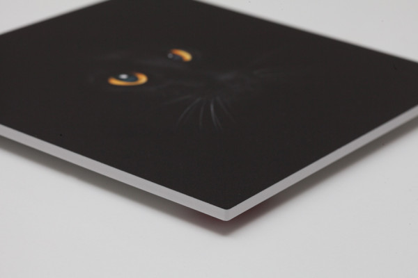 Närbild skumplastskiva